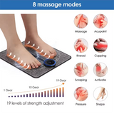 EMS Foot Massager Mat — Electric Foot Relaxation Pad