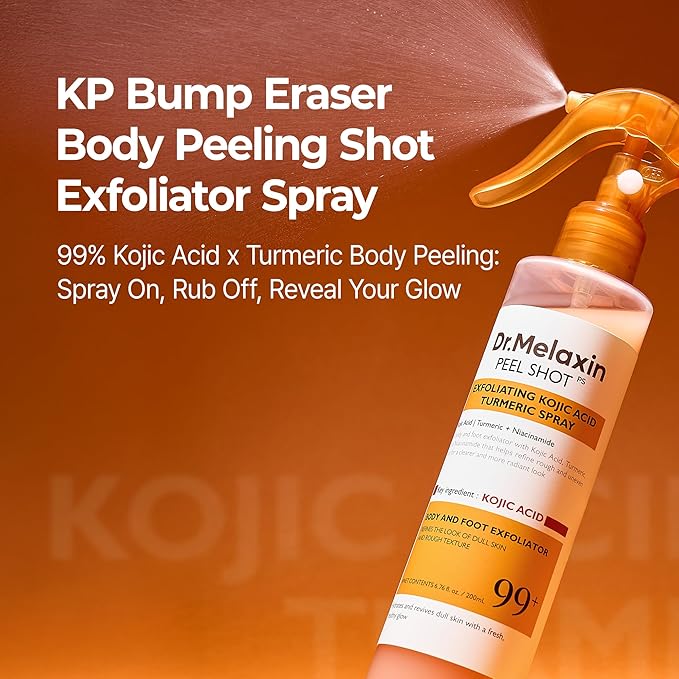 Dr.Melaxin Peel Shot Kojic Acid & Turmeric Body Exfoliating Spray 200ml